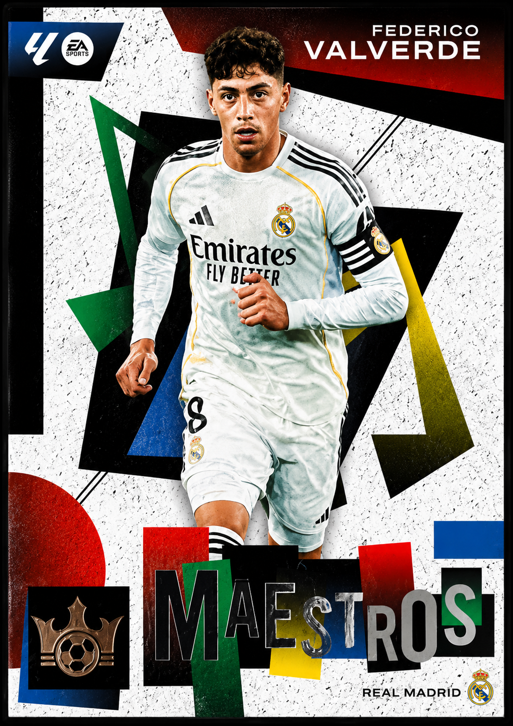 Card EA FC Federico Valverde – Maestros – Real Madrid