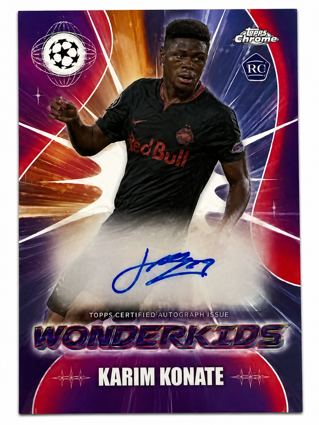 Karim Konaté – Topps Chrome Wonderkids Certified Autograph