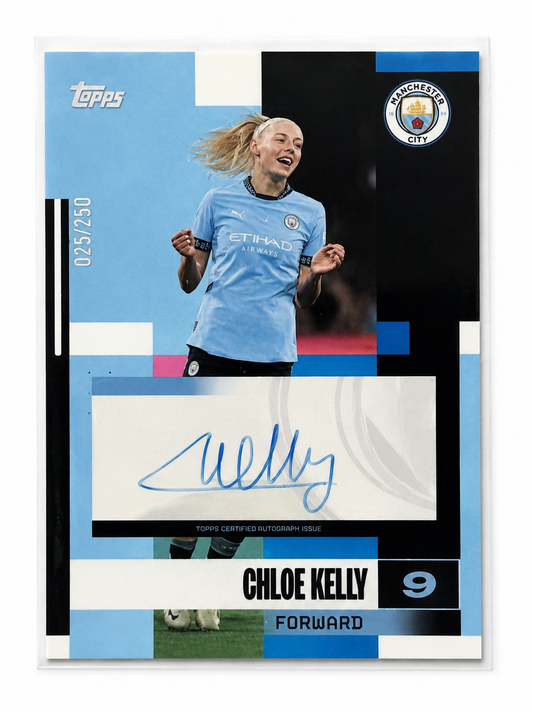 Chloe Kelly – Topps Certified Autograph 025/250 Manchester City