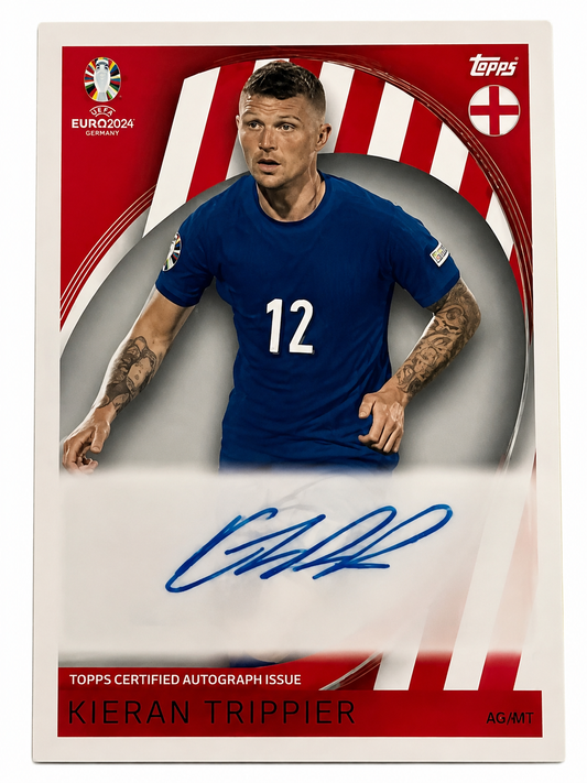 Kieran Trippier – Topps UEFA EURO 2024 Certified Autograph
