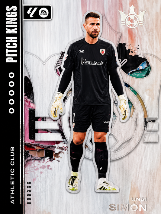 Card EA FC Unai Simón – Pitch Kings – Athletic Club