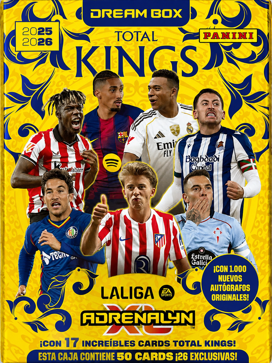 Panini Adrenalyn XL LaLiga 2025/26 – Dream Box – Total Kings